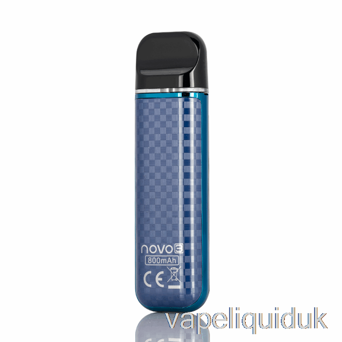 SMOK NOVO 3 25W Pod System Blue Carbon Fiber Vape Juice